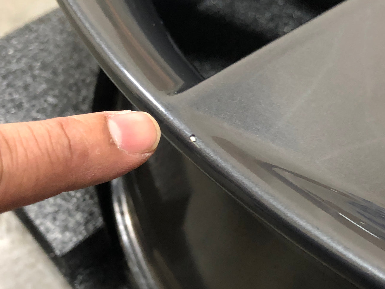 Sonic Carbon Wheel Touch Up Paint Tesla Super Store