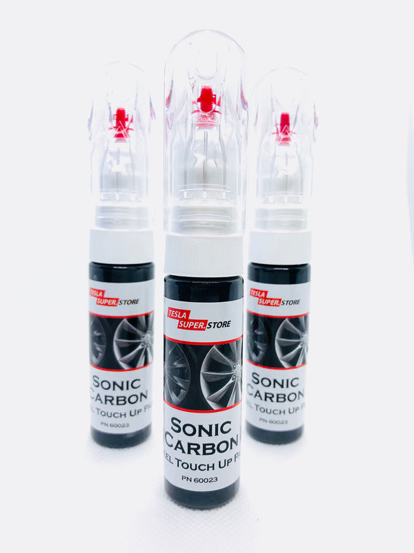 Sonic Carbon Wheel Touch Up Paint Tesla Super Store